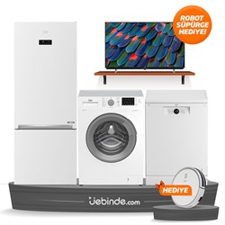 Beko 5 li Avantaj Çeyiz Paketi-1 (BM 4044 + CM 9101 + 670531 EB + B50 C 865 B + RS 2121)